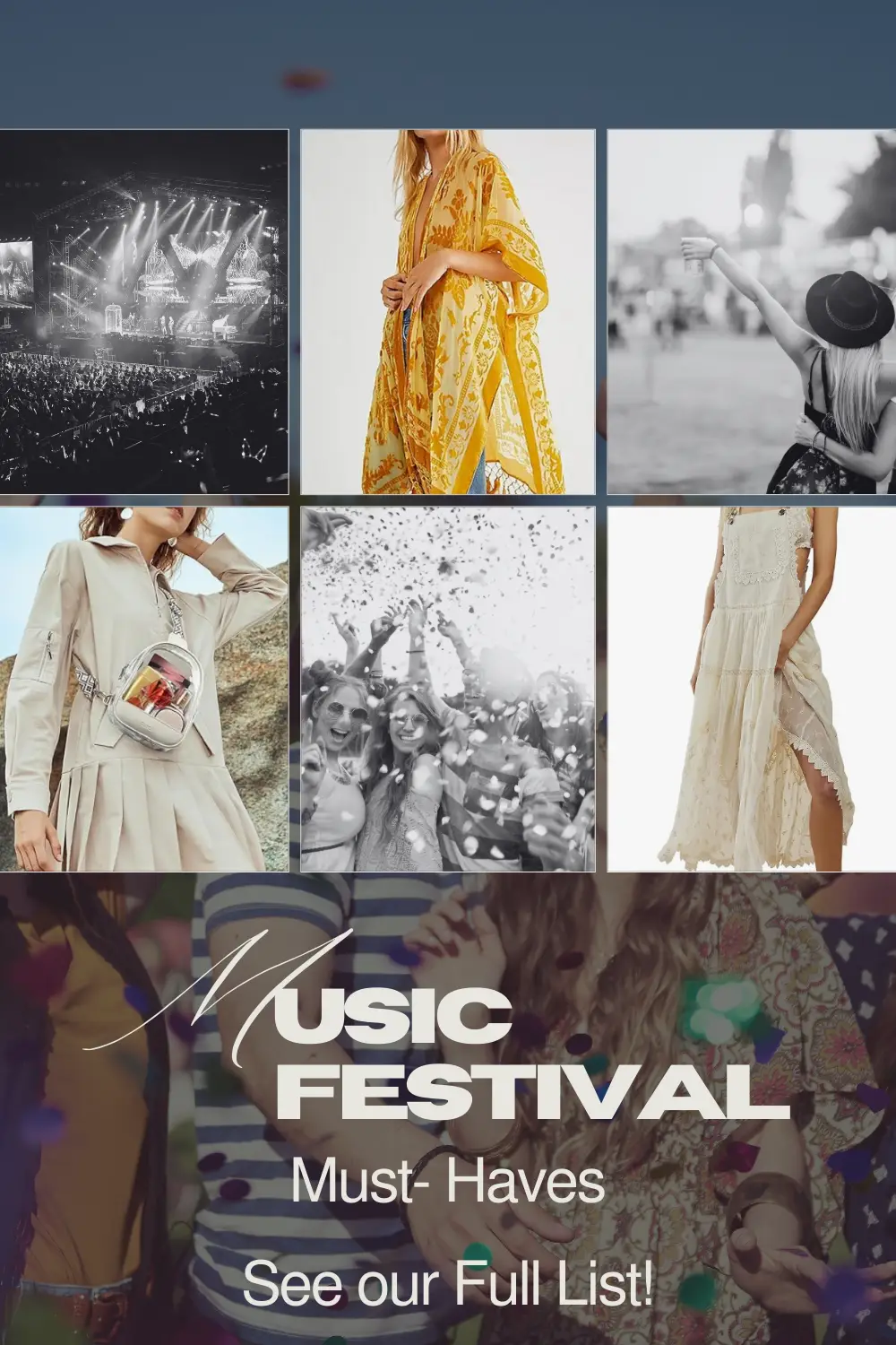 Festival Essentials- to Thrive!